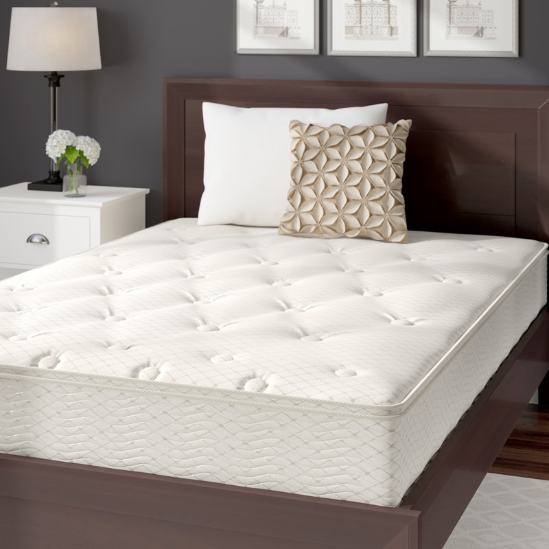 Alwyn Home 12" Medium Eurotop Innerspring Mattress & Reviews Wayfair